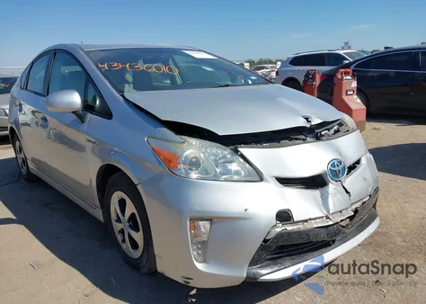 2014 Toyota Prius Two из США, поврежденный, VIN JTDKN3DU6E1767622